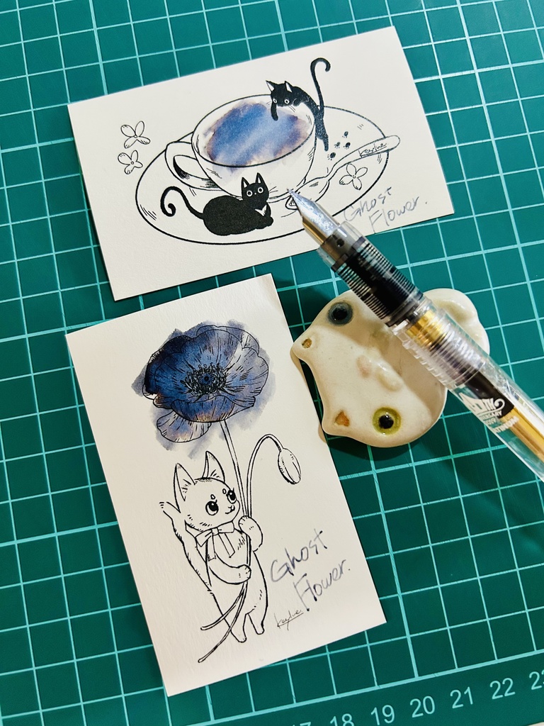 【インクカード】こねこたちのインクカード
