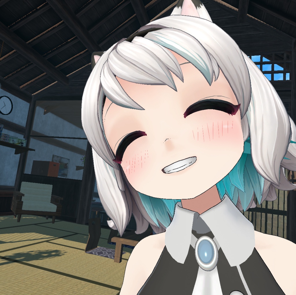 雛月ミィナ【VRCHATアバター想定3Dモデル】【Quest対応】