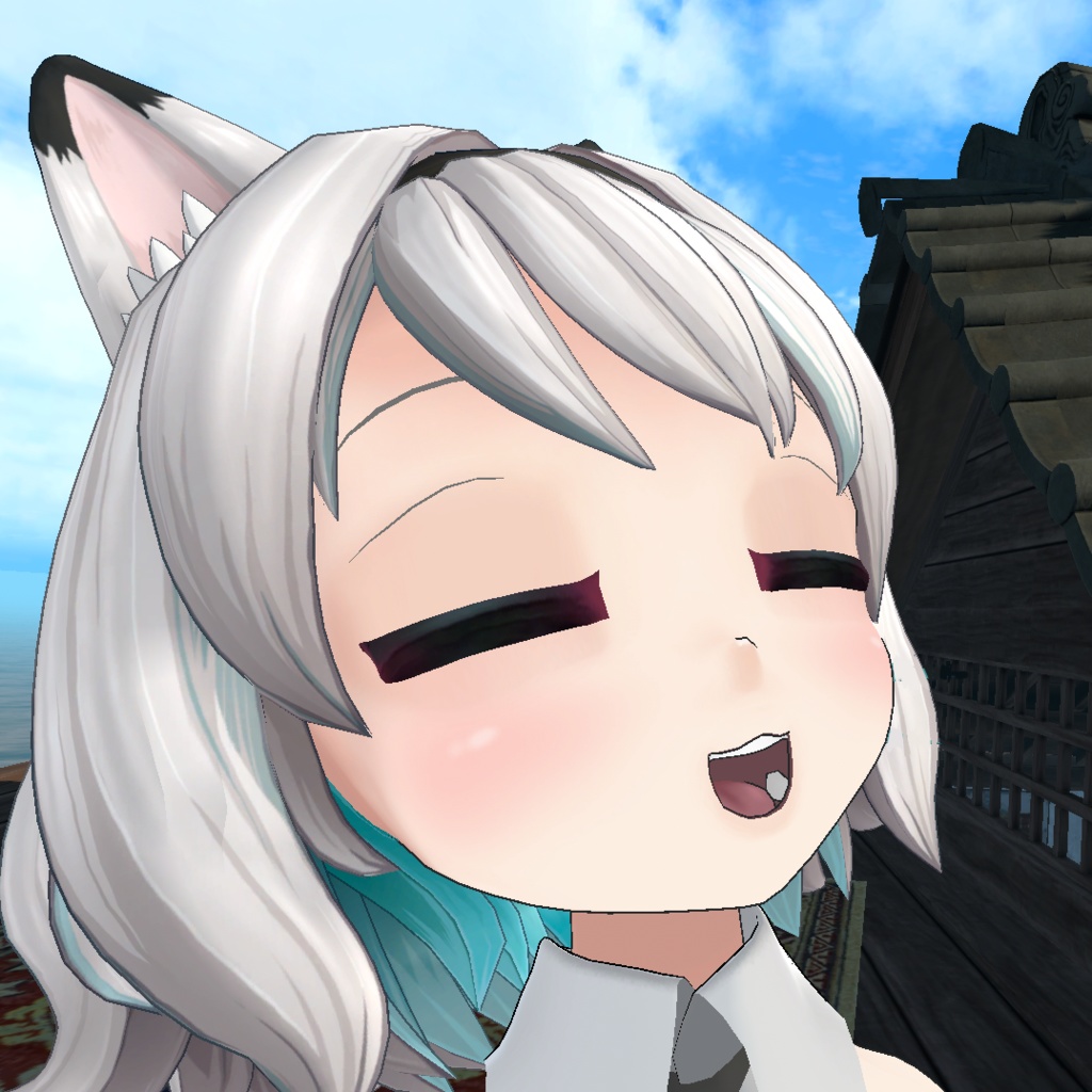 雛月ミィナ【VRCHATアバター想定3Dモデル】【Quest対応】