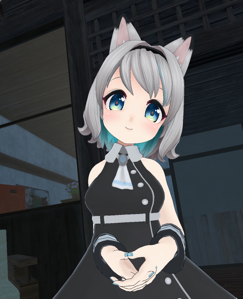 雛月ミィナ【VRCHATアバター想定3Dモデル】【Quest対応】