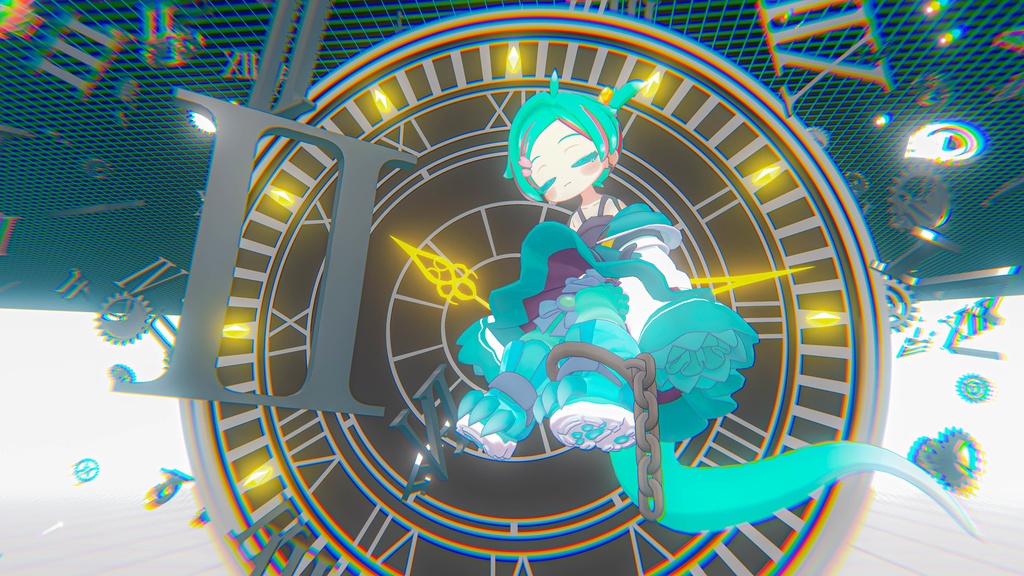 イオ・ドラゴニュート IO Dragonewt【VRChat向けオリジナル3Dモデル】