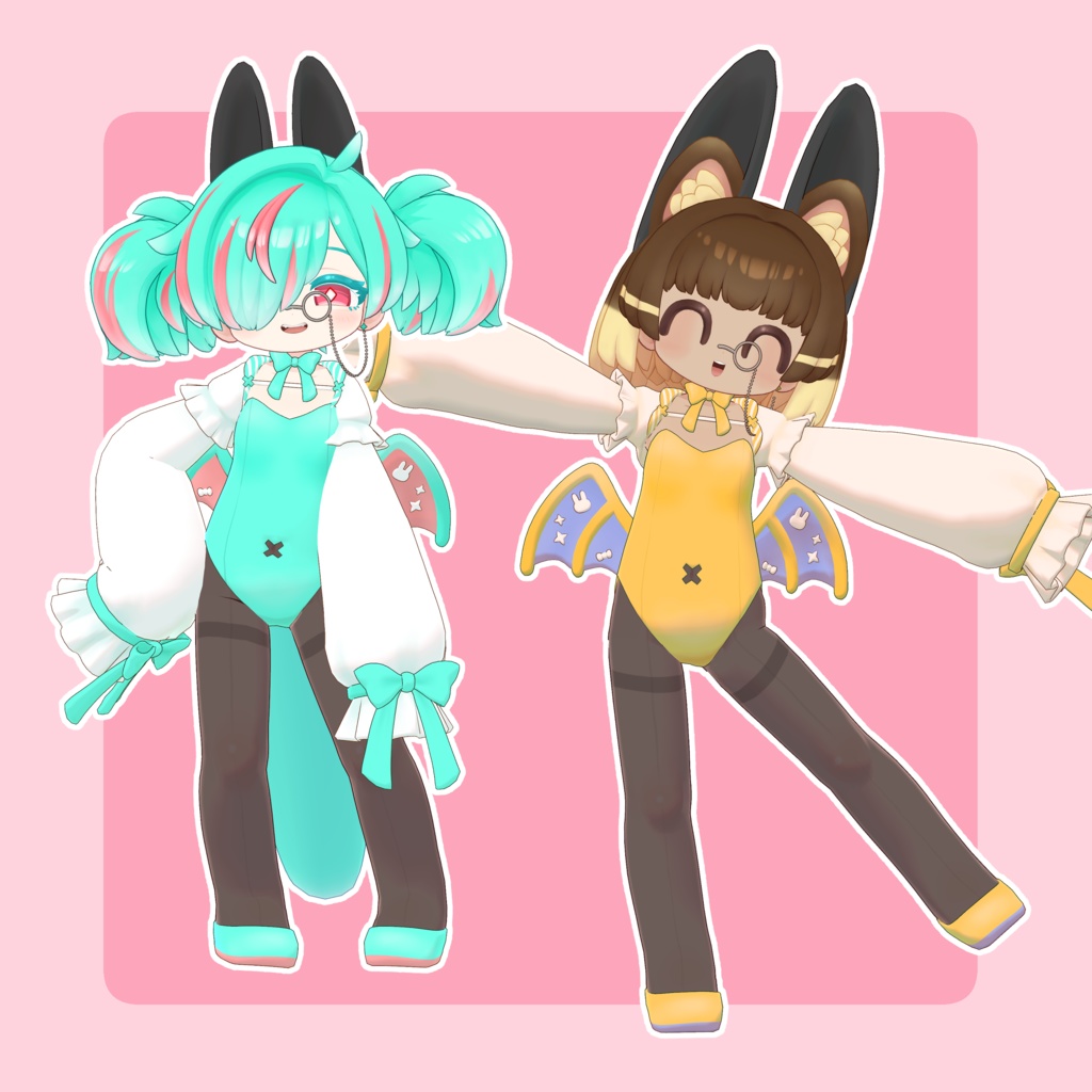 ドラゴニュートバニー まめふれんず対応衣装