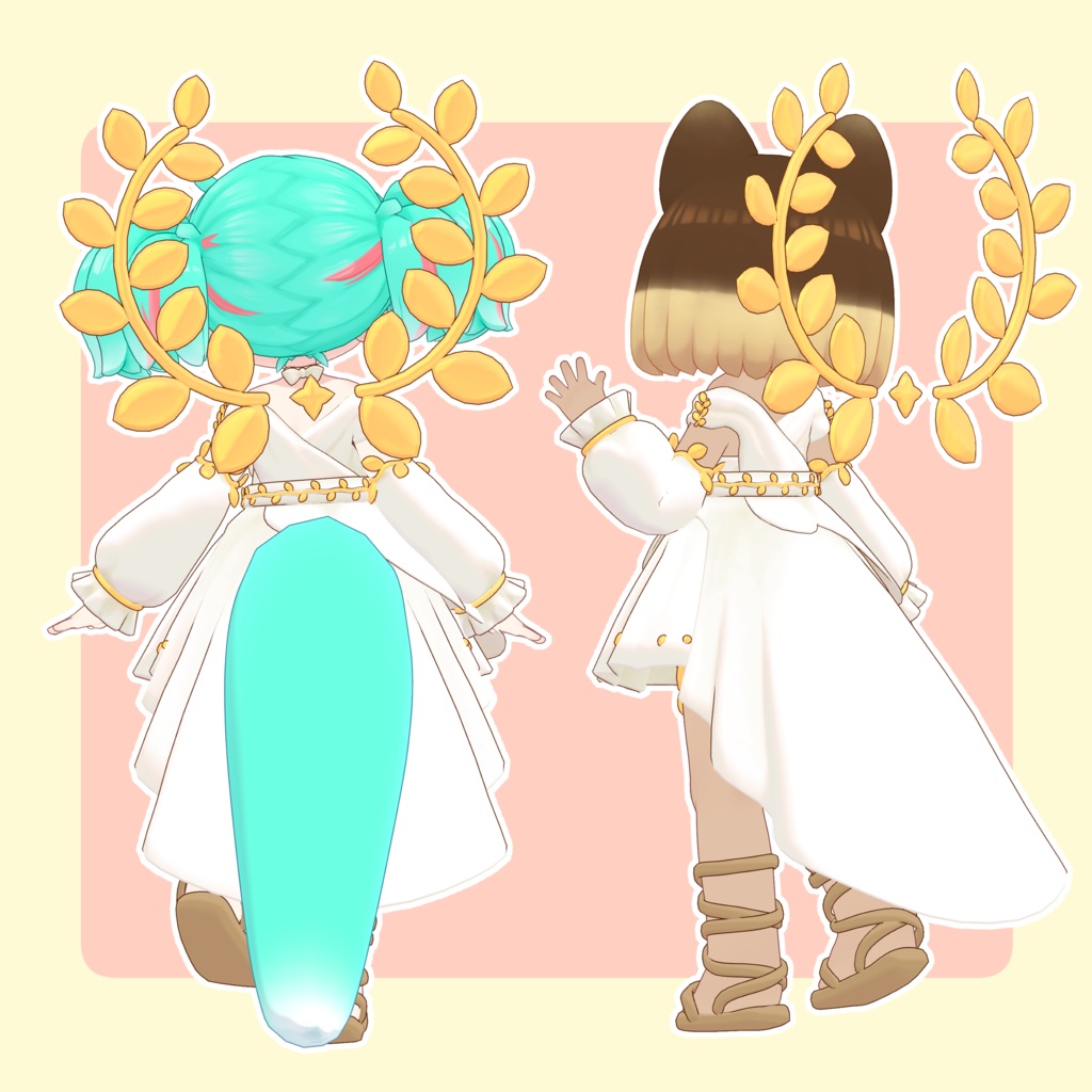 ダプネードレス まめふれんず対応衣装