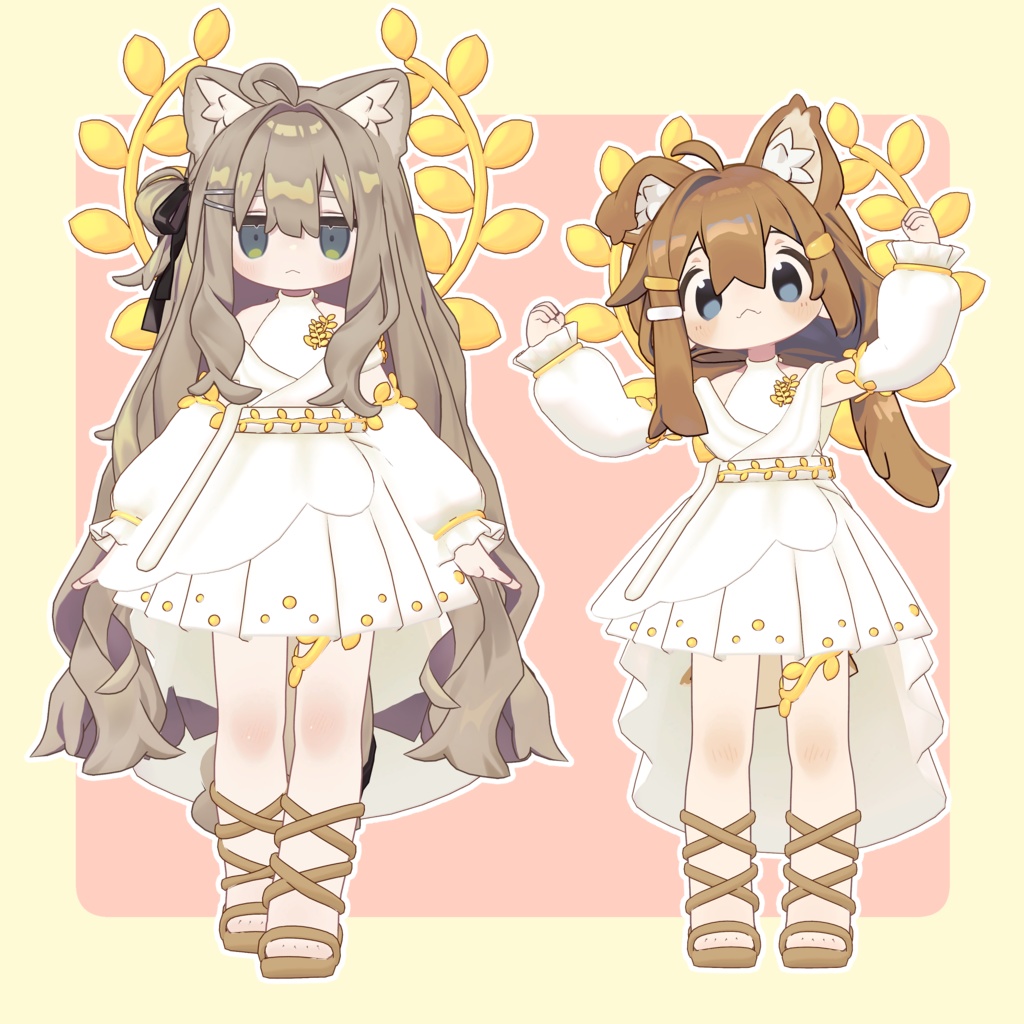 ダプネードレス まめふれんず対応衣装