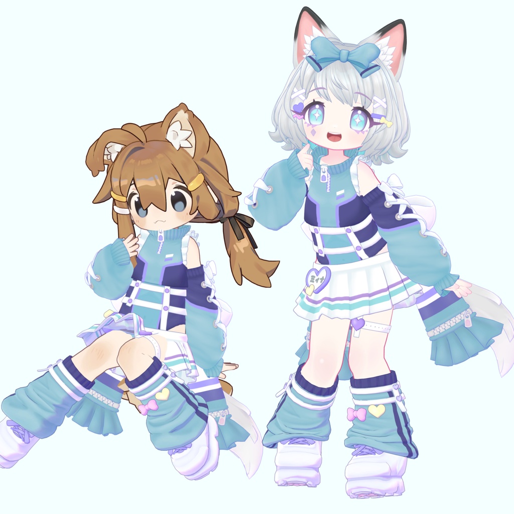 雛月ミィナ ver.2【VRChat向けオリジナル3Dモデル】