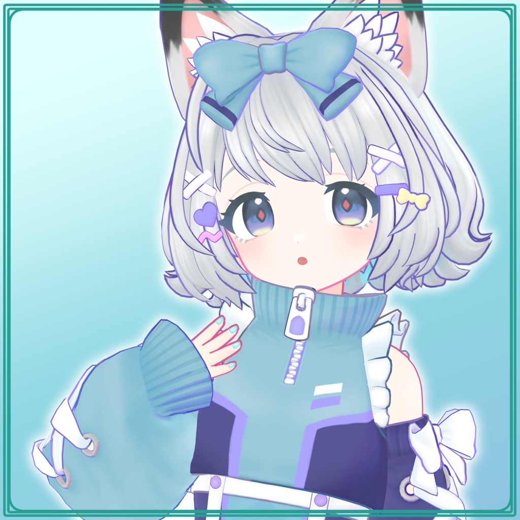 雛月ミィナ　ver.2【VRChat向けオリジナル3Dモデル】
