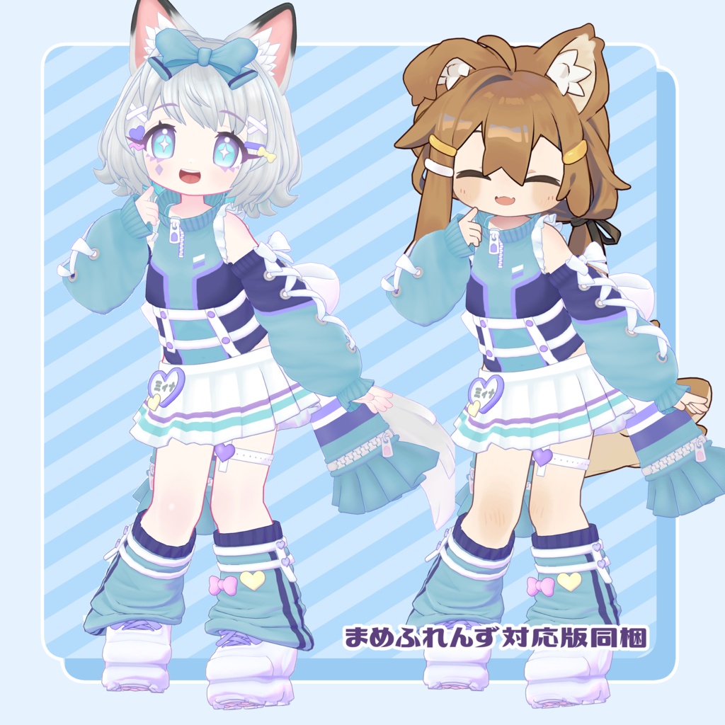 雛月ミィナ ver.2【VRChat向けオリジナル3Dモデル】
