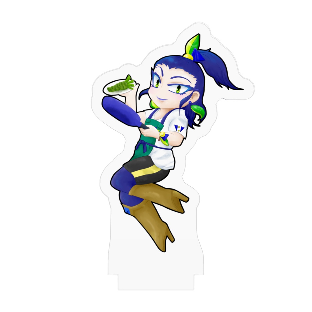 露草縹・アクリルスタンド(小)