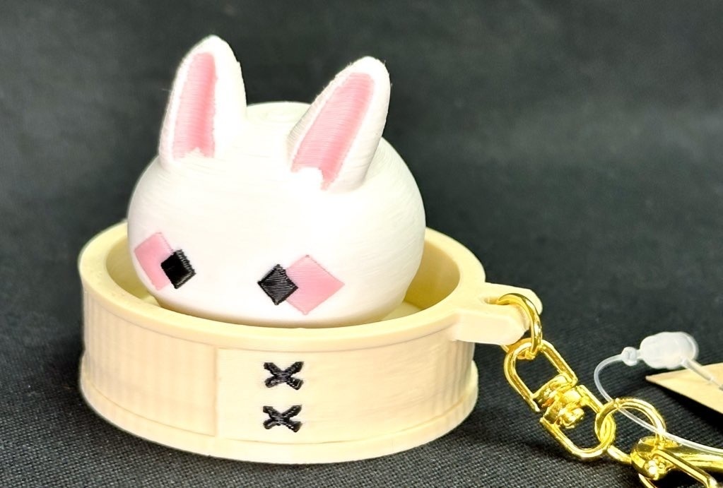 Skyうさぎクリッカーキーホルダー