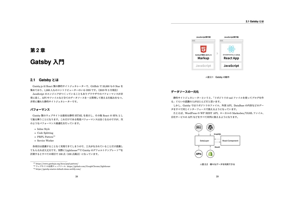 React & GatsbyJS開発入門