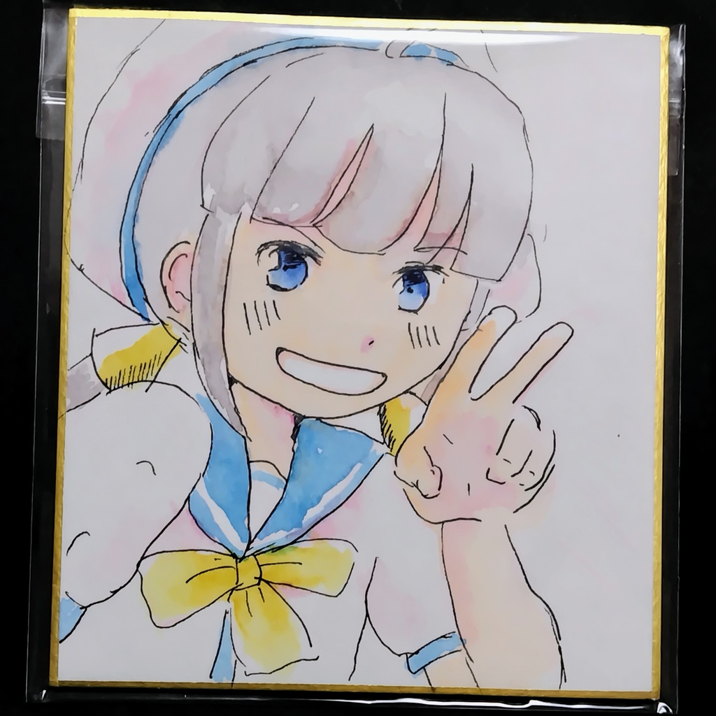 艦これ ミニ色紙 第二十二号海防艦（ふーふ）