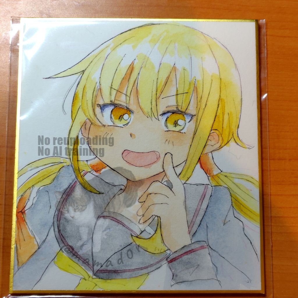 艦これ ミニ色紙 皐月