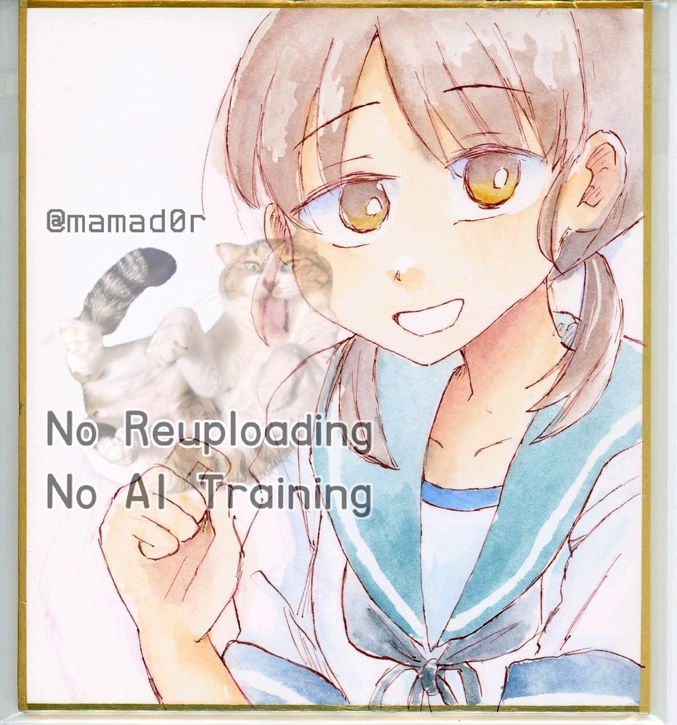 艦これ ミニ色紙 白雪