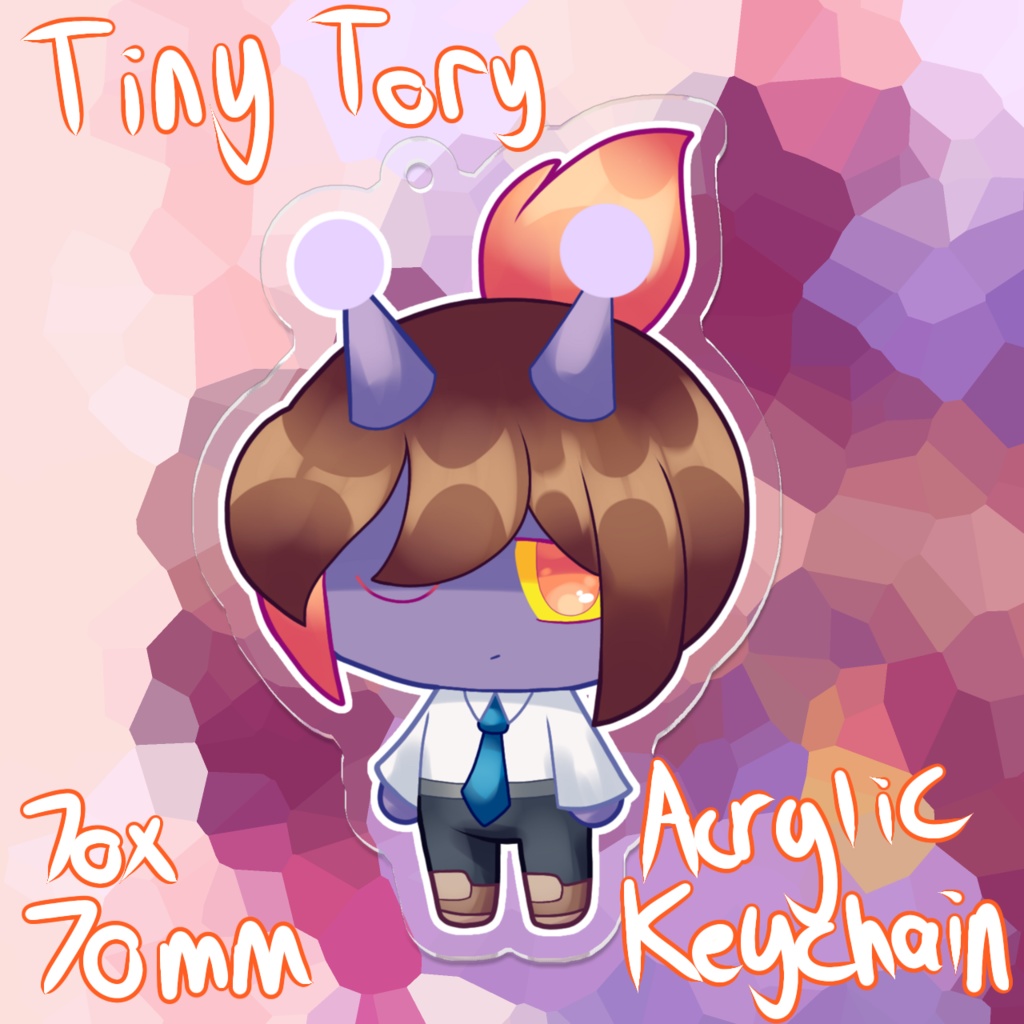 Tiny Tory (Acrylic Keychain)