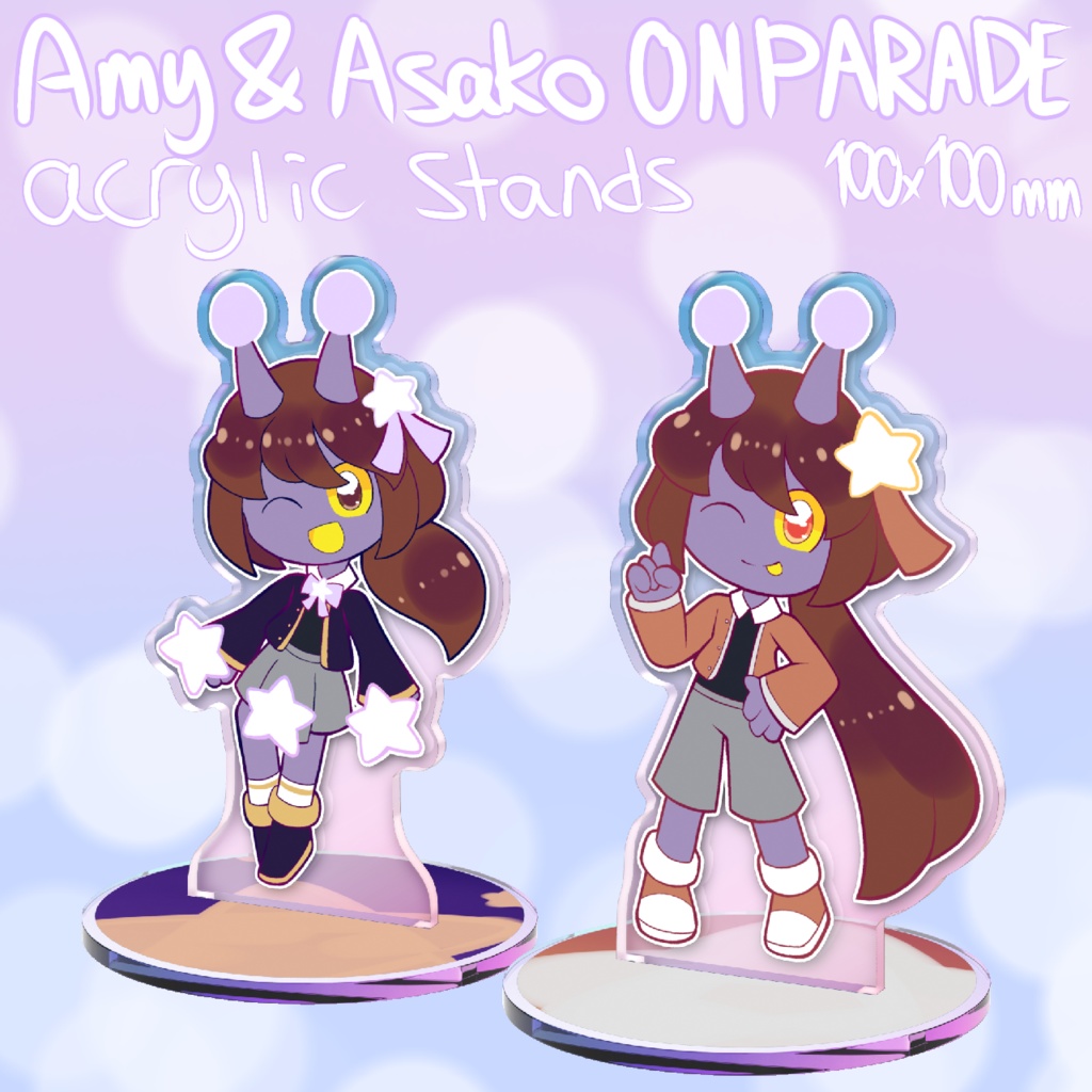 Amy & Asako ON PARADE (Acrylic Stands)