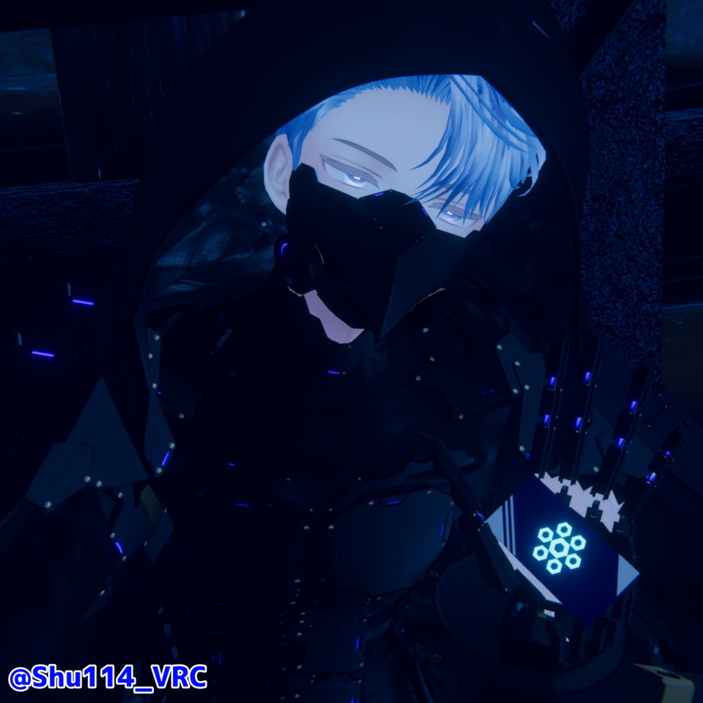 【2アバター対応】量産型ホログラムデバイス「Nocturne」