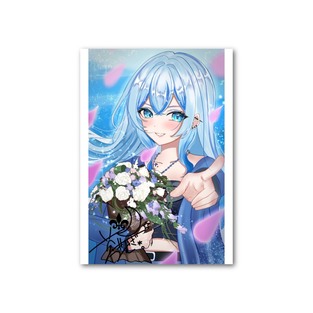 1周年記念サイン入りカード