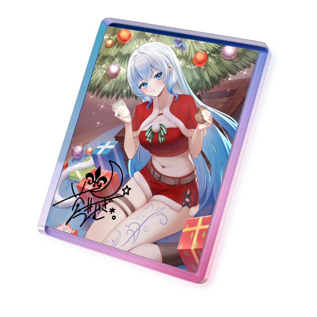 クリスマスサイン入りアクキーver.2025