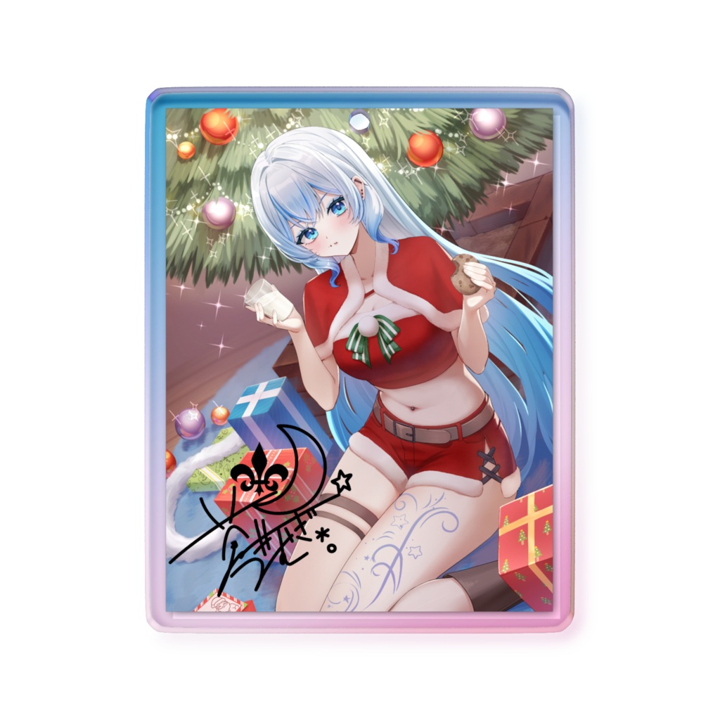 クリスマスサイン入りアクキーver.2025