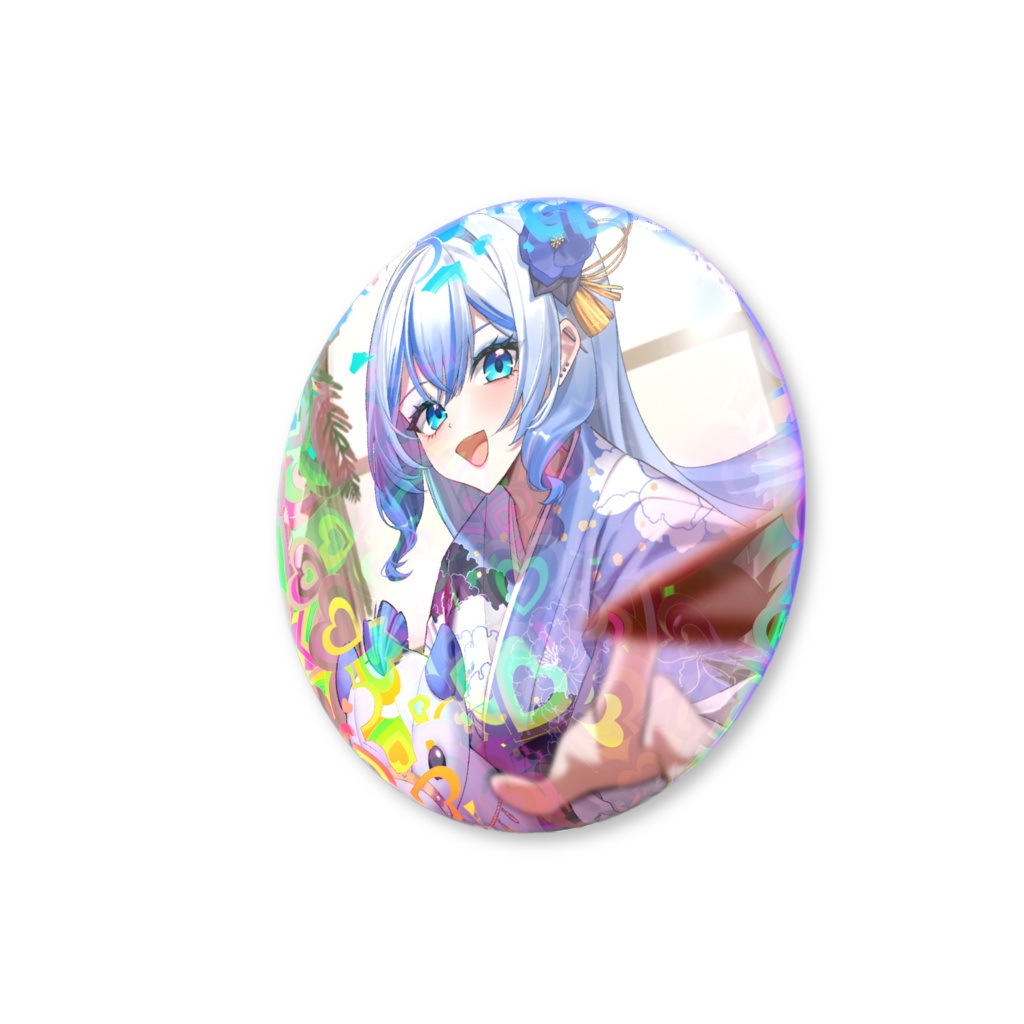 お正月限定ホロ缶バッジver.2026