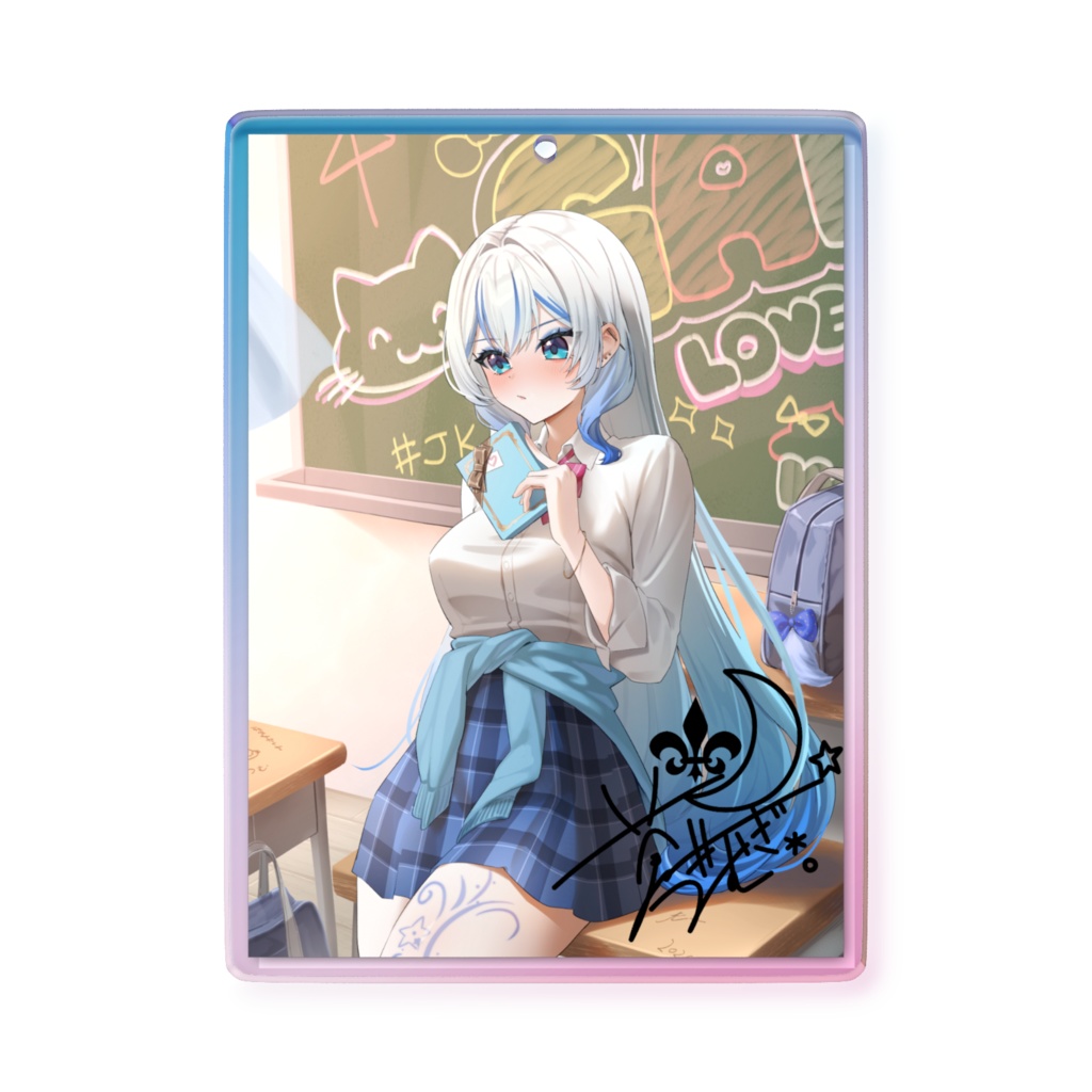 バレンタイン限定表情差分サイン入りアクキーver.2026