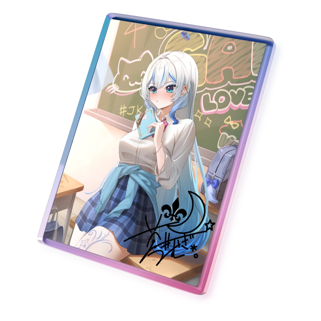 バレンタイン限定表情差分サイン入りアクキーver.2026