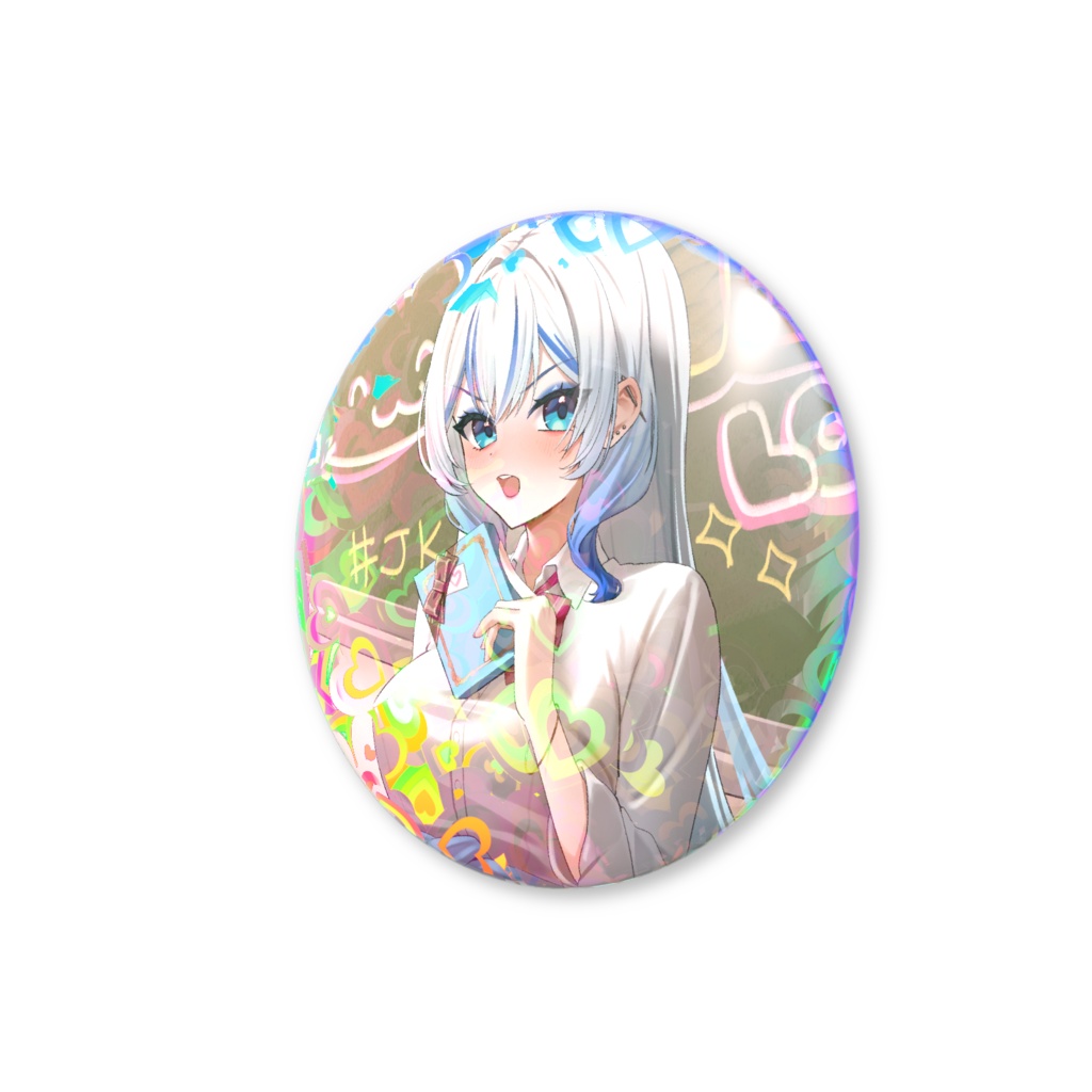 バレンタイン限定通常ホロ缶バッジver.2026