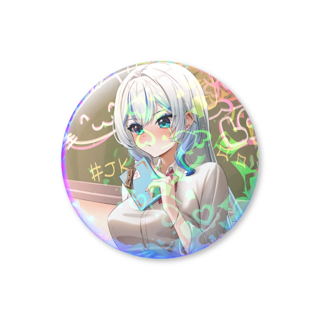 バレンタイン限定表情差分ホロ缶バッジver.2026