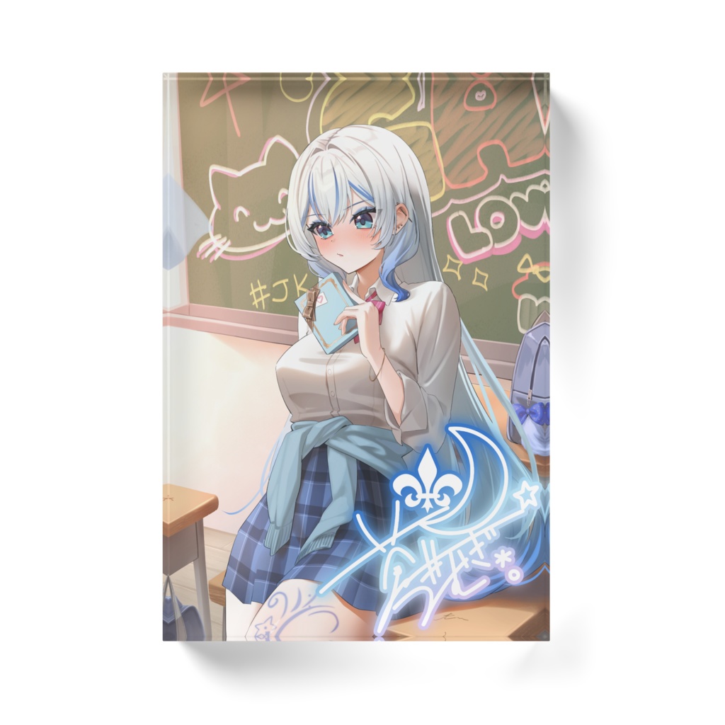 バレンタイン限定表情差分サイン入りアクリルブロックver.2026