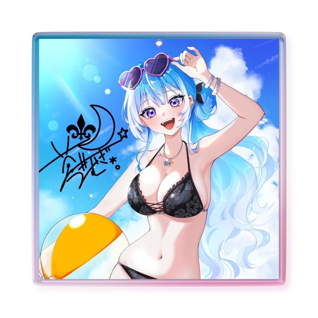 誕生日記念水着サイン入りアクキーver.2026