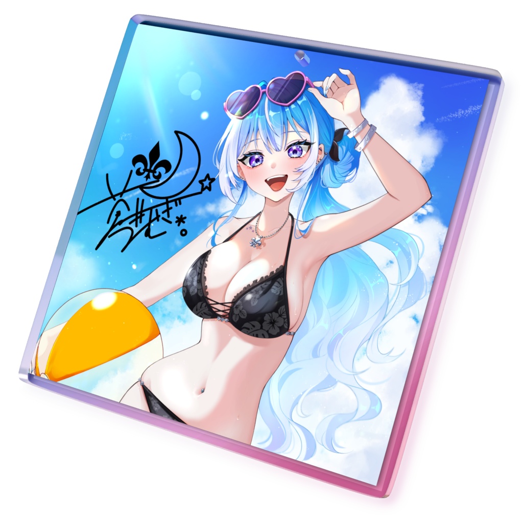 誕生日記念水着サイン入りアクキーver.2026
