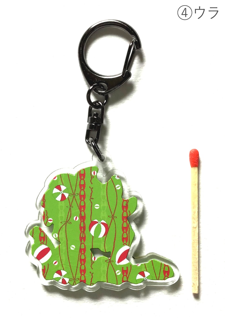 鬼見城荘アクリルキーホルダー全6種