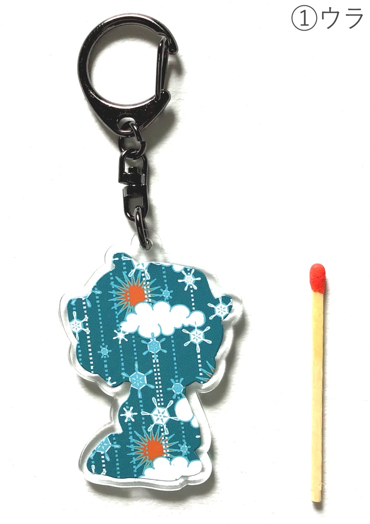 鬼見城荘アクリルキーホルダー全6種