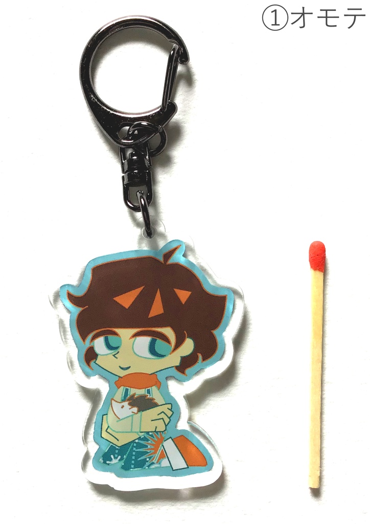 鬼見城荘アクリルキーホルダー全6種