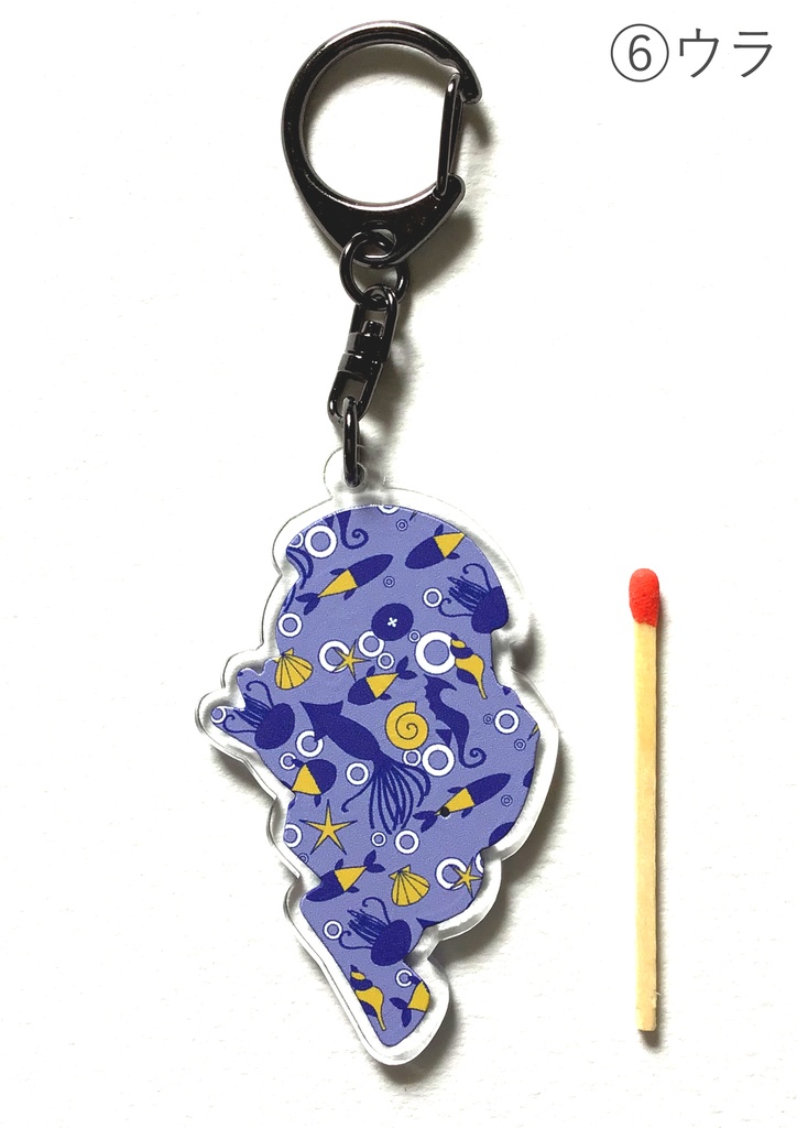 鬼見城荘アクリルキーホルダー全6種