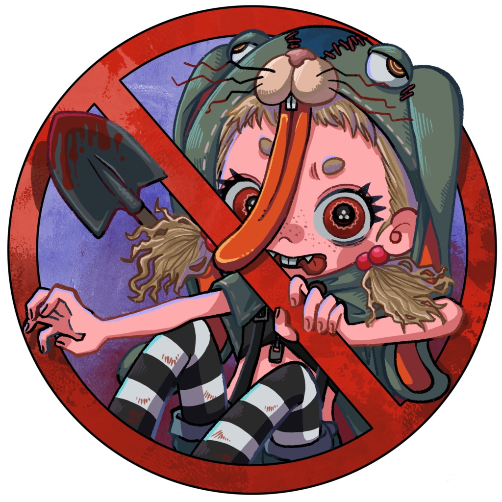 グリ子ステッカー