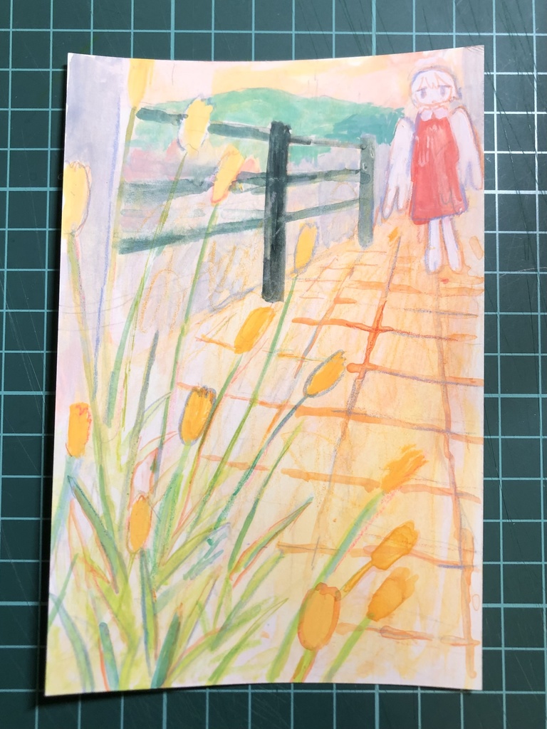 『ここにいた』/【フレームレス原画】