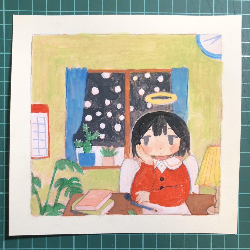 『変わらない暮らし』【フレームレス原画】