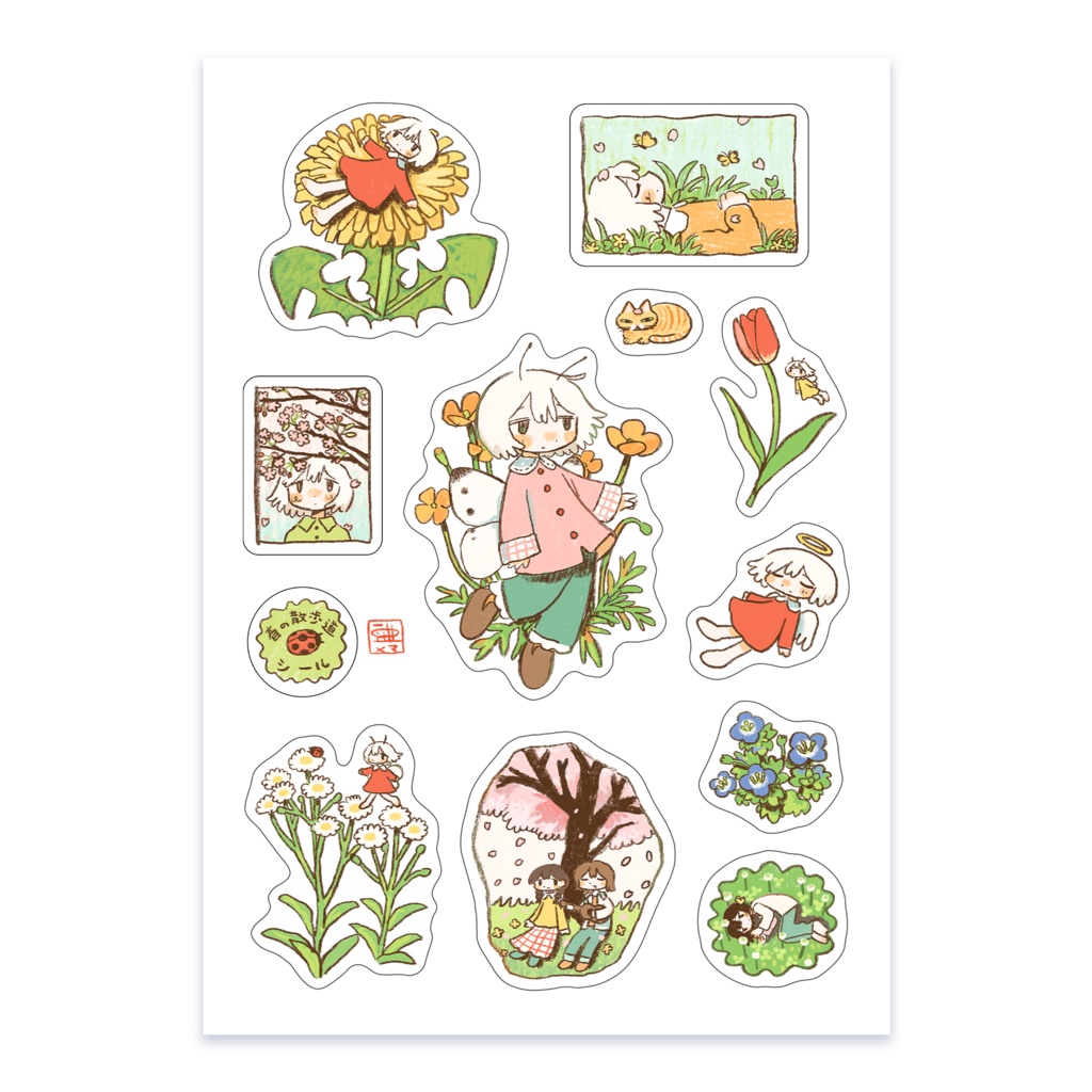 透明シールシート