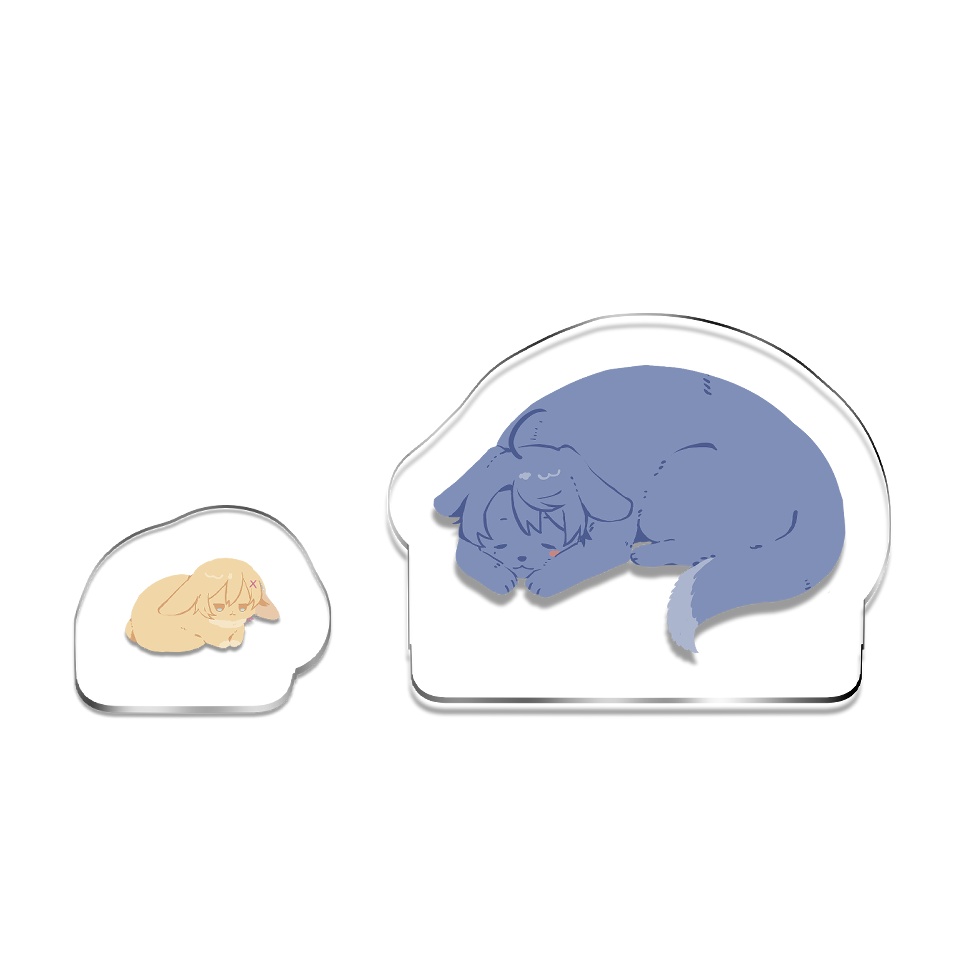 【非公式】りあいず自立けもの獣化アクリルフィギュア