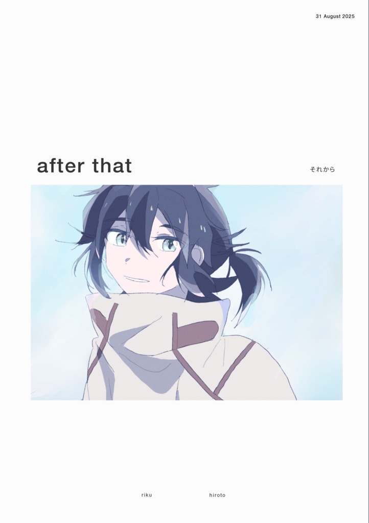 after that