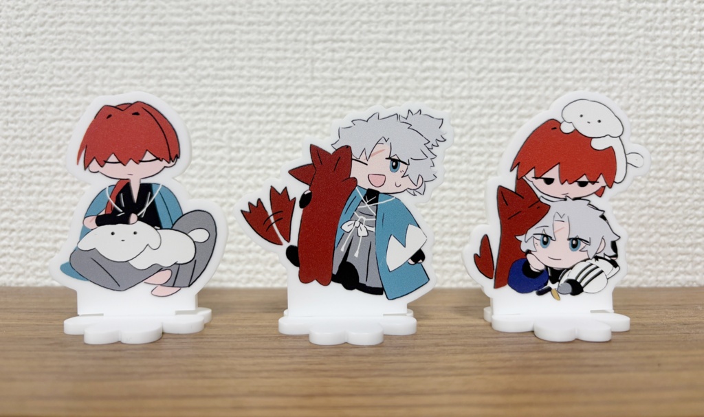 なかよしアクリルスタンド 3種