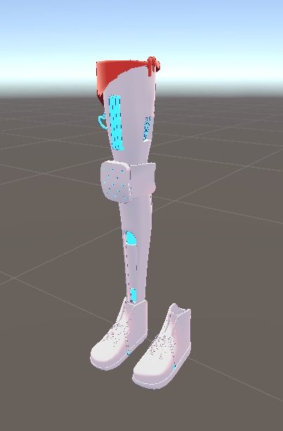 連翹用機械義足