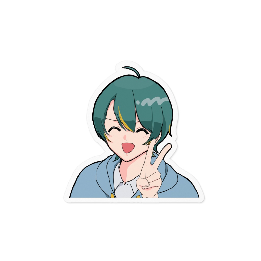 ピースな真咲ステッカー
