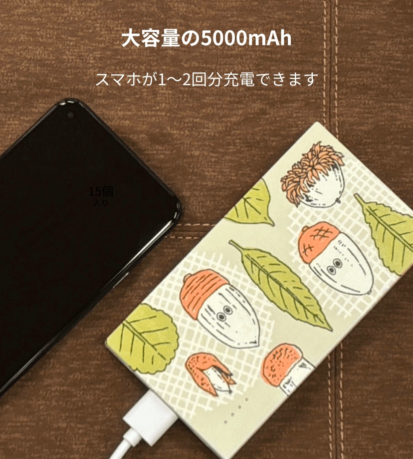 真咲のモバイルバッテリー