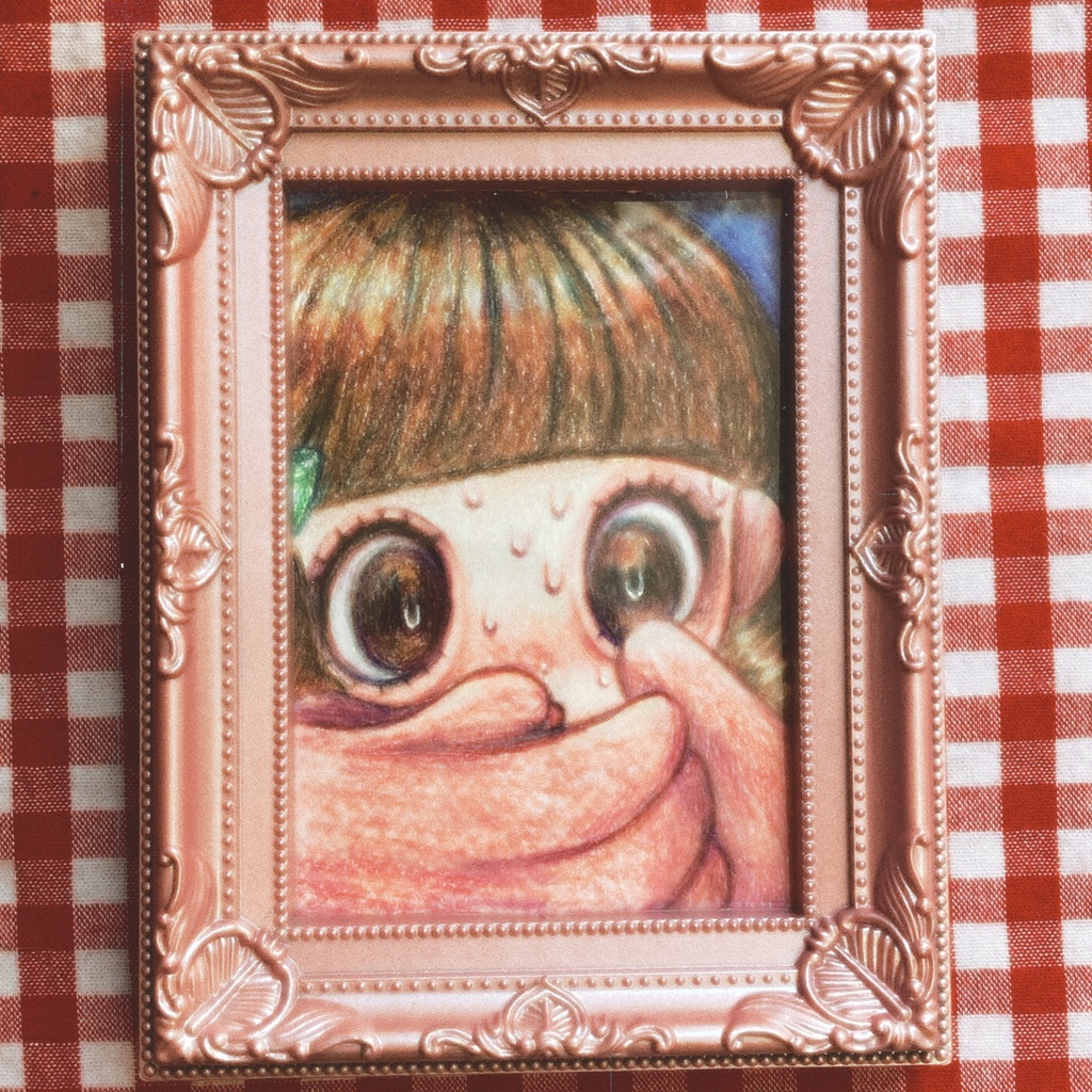 『かくしごと』イラスト原画