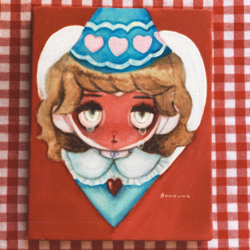 『届かないで』イラスト原画