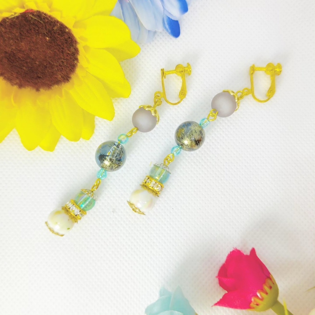 刀剣乱舞 イメージ アクセサリー イヤリング 一文字