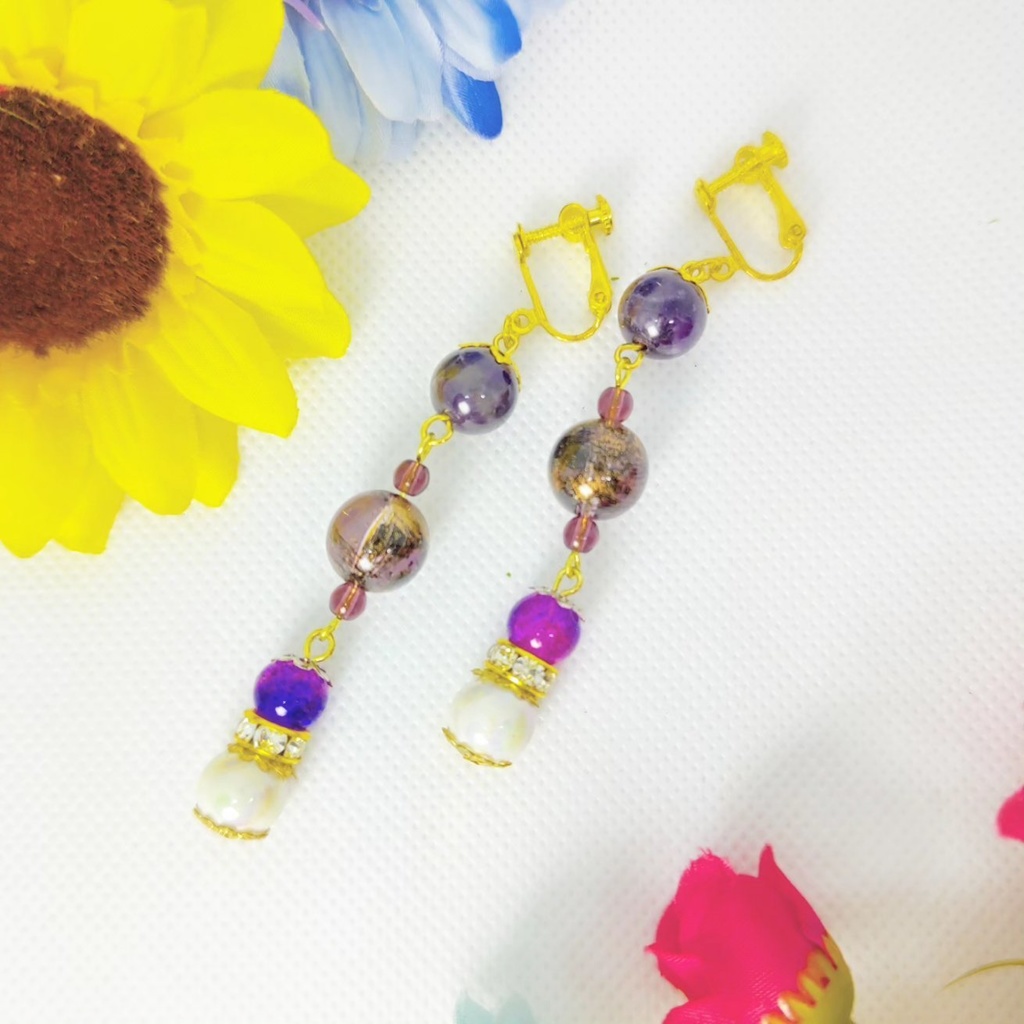 刀剣乱舞 イメージ アクセサリー イヤリング 一文字