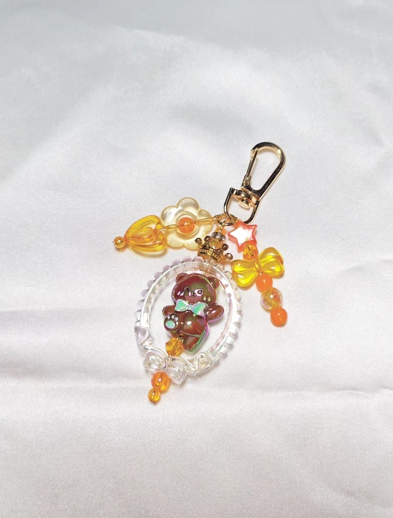 推しカラーキーホルダー